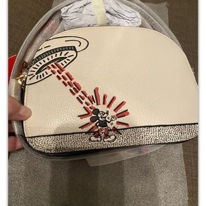 Coach 6450 Disney Mickey Mouse X Keith Haring  Camera Crossbody NWT & Hang Tag